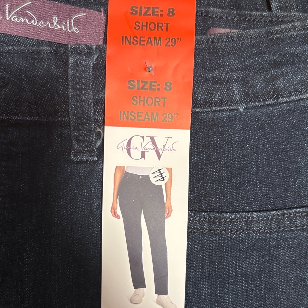 Gloria Vanderbilt Navy Jeans